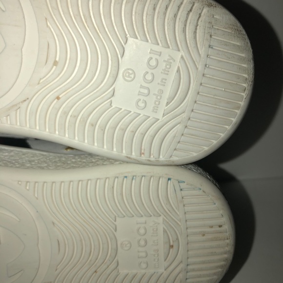 Gucci Kids Ace sneakers white strap Star bee 29/ 7 - Picture 10 of 13